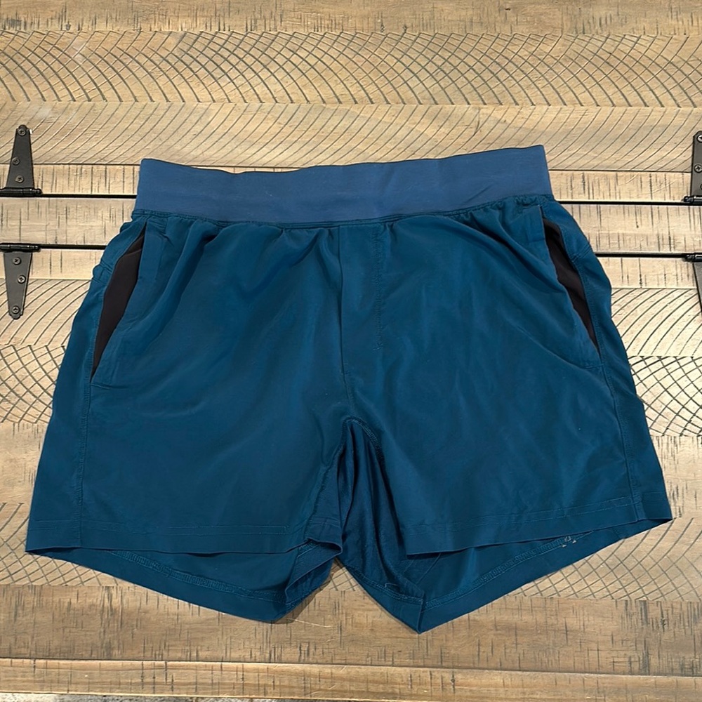 Men's Blue Lululemon Athletic Shorts